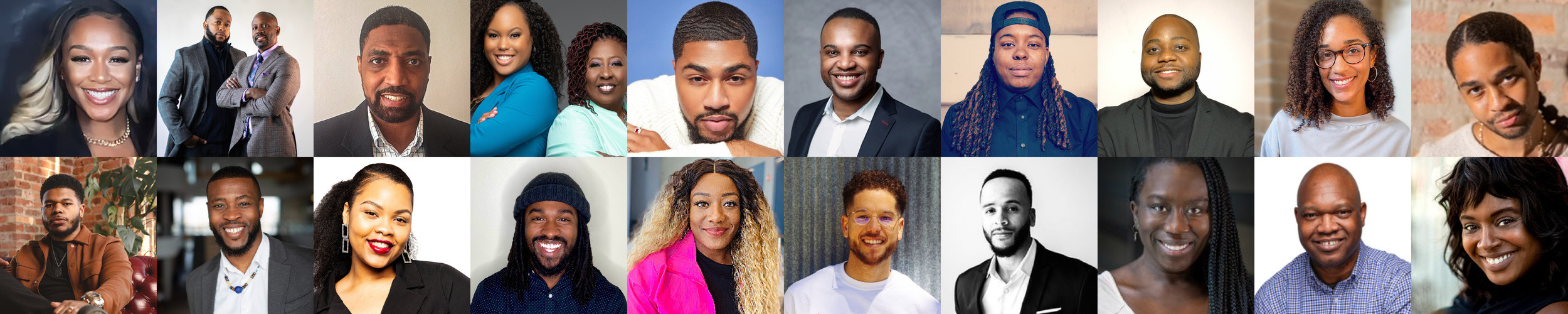 Portraits of founders backed by Fifth Star Funds